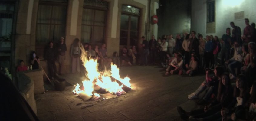 Noc &sacute;wi&eogon;toja&nacute;ska w Santiago de Compostela