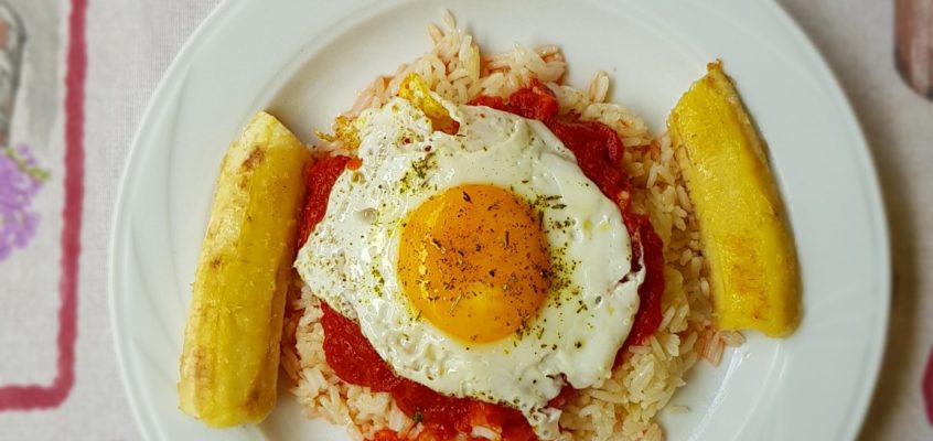 Arroz a la cubana!